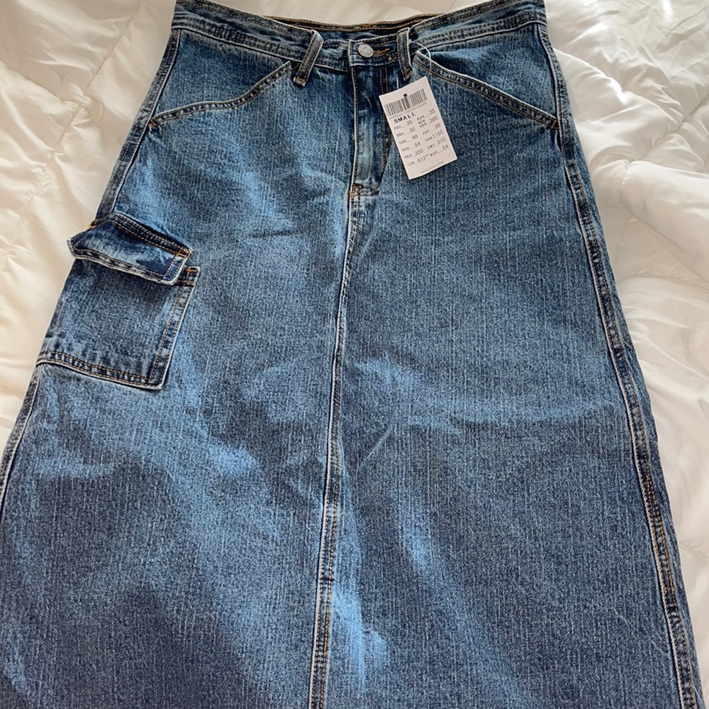 Jean skirt